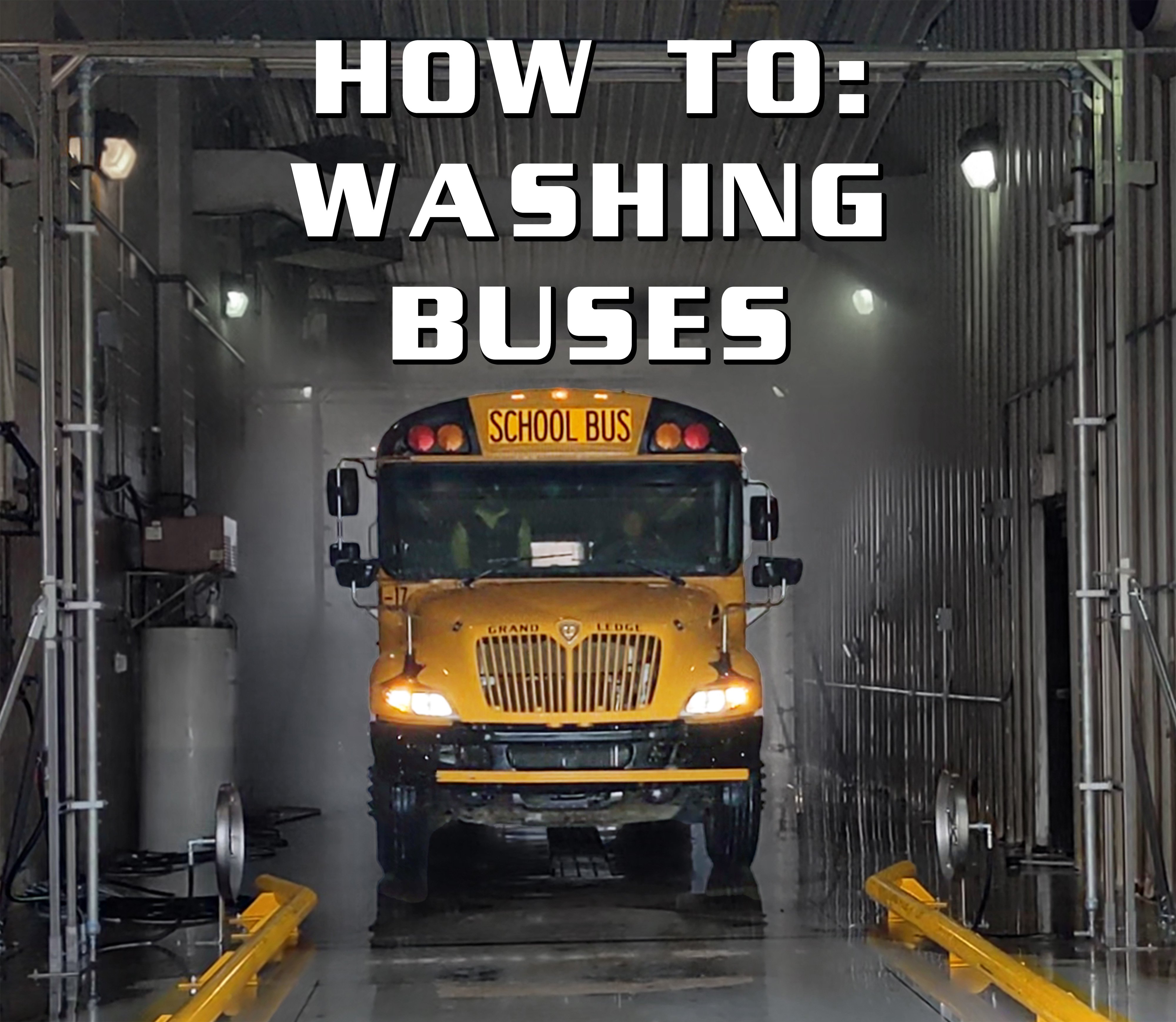 How To Wash Your Bus Fleet